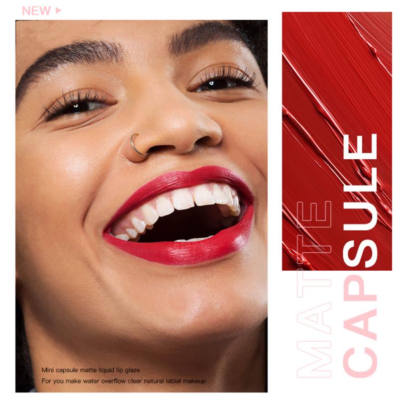 Mini Capsule Shape Lip Waterproof Gloss